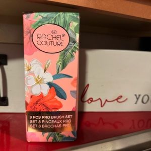 Rachel couture makeup brush set with case